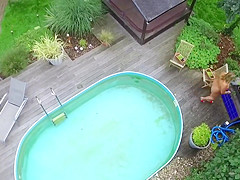 Nude in the garden