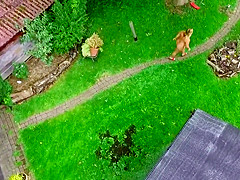 Nude in the garden