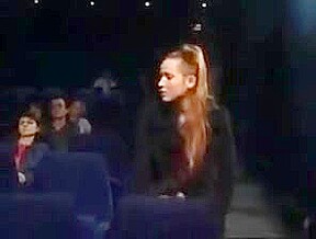 Nun threesome in cinema
