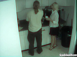 Office fuck teen 18+ caught by her boss