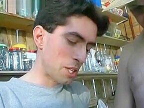 Old Man catches Wife Sucking Young Boys Cock