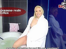 Old german mature milf get fucked in wrong hotel room