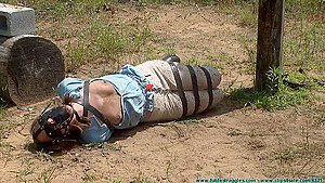 Outdoor Leather Bondage
