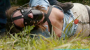 Outdoor Leather Bondage