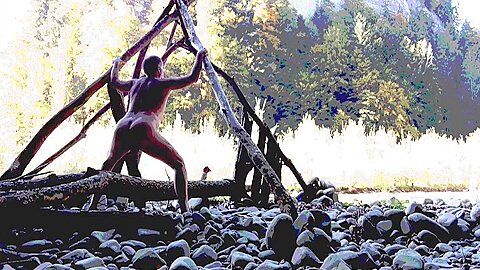Outdoor Prostate Massage With Anal Toy 4 Min