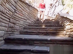 Outdoors, Smoking, Masturbating and Cumming