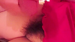 PANTY JOB WITH HAIRY PUSSY CUMSHOT