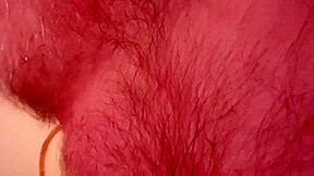 PANTY JOB WITH HAIRY PUSSY CUMSHOT