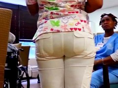 PHAT DAMN ASS IN SCRUBS!!!!