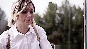 PURE TABOO schoolgirls 18+ Punished After Breaking In House!