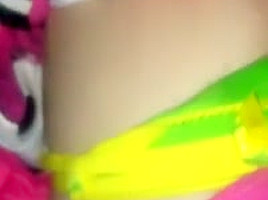 Panty lover indulging