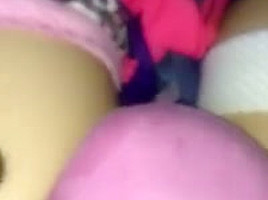 Panty lover indulging
