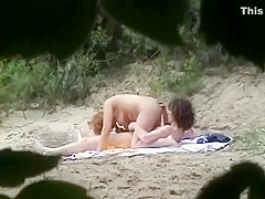 Peeping tom captures a horny couple