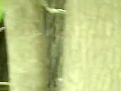 Peeping tom captures a horny couple