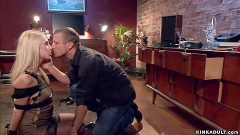 Pervert Guy Fucking Slaves In Basement