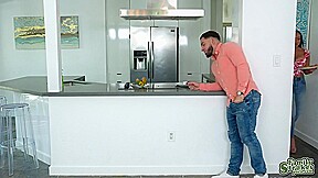 Peter Fucked Carmela Over The Kitchen Counter