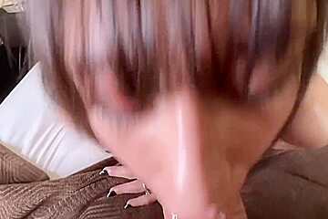 Petite Asian teen 18+ Nymph613 Deepthroats Big Cock Pov 10 Min With Steve Rickz