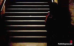 Petite Brunette Brazilian Gets Dpd In Public