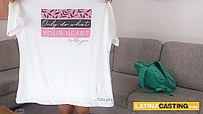 Petite Colombian Teen Railed Deep In The Ass With Her Panties To The Side