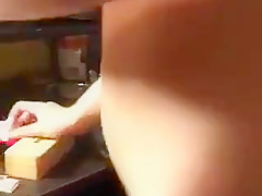 Petite French Girl Teasing Her Boyfriend On Periscope