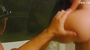 Pickedup eurobabe fucked in public restroom