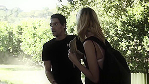 Pickedup taboo teen 18+ facialized in threesome