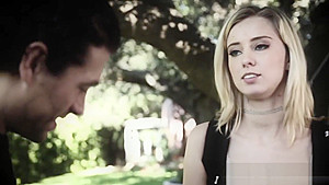 Pickedup taboo teen 18+ facialized in threesome