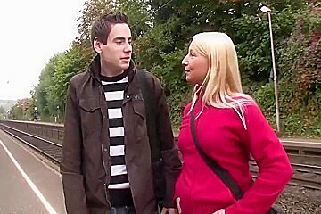 Picking Up A German Bitch On The Street - Gina Blonde
