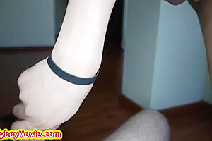 Playful Ladyboy Gives Handjob And Rides Raw Dick With Thai Lady