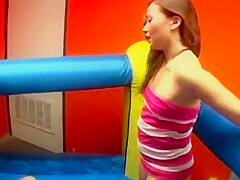 Playing Box With Her Horny Slave