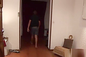 Policeman gets dick from shemale and her friend
