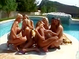 Poolside Orgy