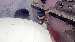 Poor House Wife Hardcore Fuck With Her Husband At Kitchen