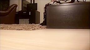 Poor tiny slave trapped in giantess deeane’s sweaty panty after a party