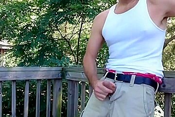 Pounding My Pecker On The Public Pier - Verbal, Cumshot