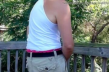 Pounding My Pecker On The Public Pier - Verbal, Cumshot