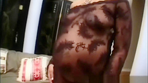 Preggo ebony slut needs big meat inside her mouth