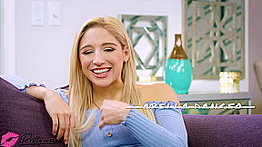 Pretty And Raw - Abella Danger first Interracial DP