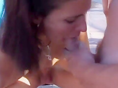 Pretty Brunette Amateur Bitch Sasha Gets Her Tight Pussy And Asshole Pounded Outdoors