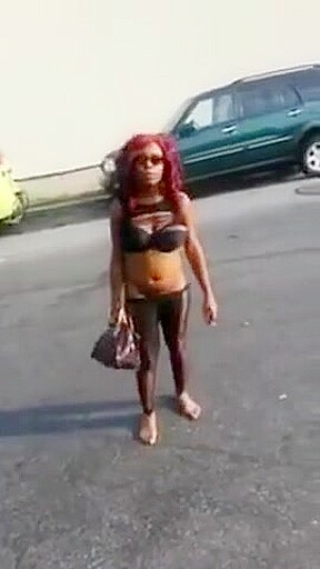 Prostitute With Ass Out