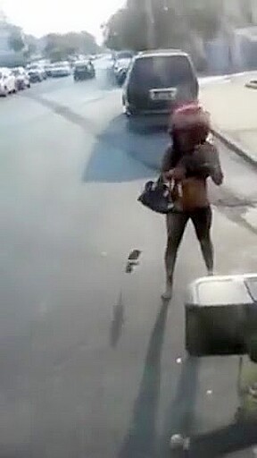 Prostitute With Ass Out