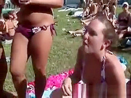Public Party Footage With Boozed teens 18+