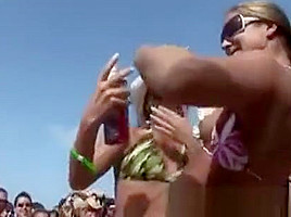 Public Party Footage With Boozed teens 18+