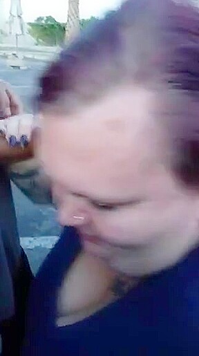 Public parking lot blowjob