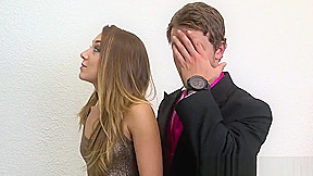 Pussylicked teen 18+ trio with busty stepmom