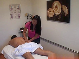 Real Asian Masseuse Tugs For Extra Tip
