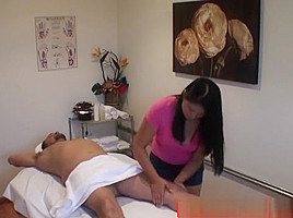 Real Asian Masseuse Tugs For Extra Tip