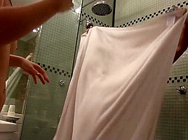 Real Lesbian Couple Have Dildo Sex In Shower - LezdomAustria