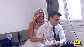 Real Man Has Sex With Busty Hottie With Big Debts