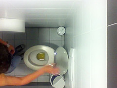 Real girls bathroom